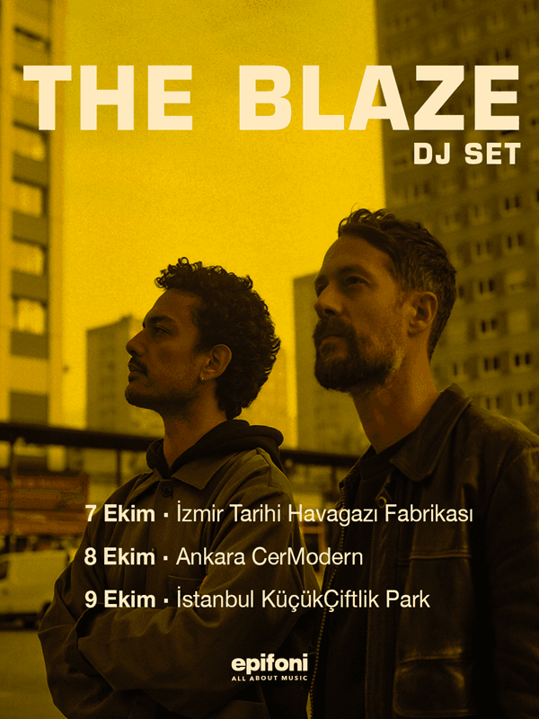 The Blaze DJ Set konser afişi