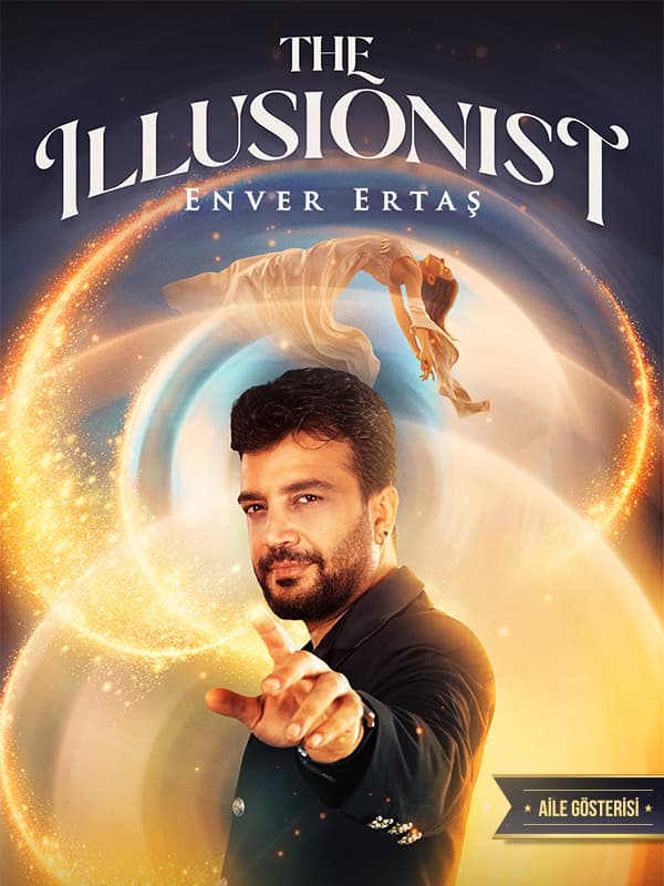 The Illusionist - Enver Ertaş tiyatro afişi