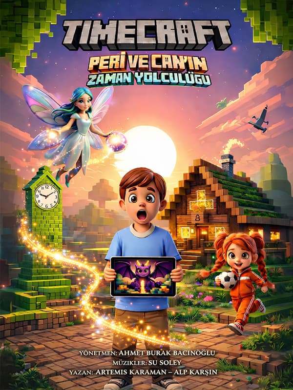 Timecraft Çocuk Tiyatro Oyunu tiyatro afişi