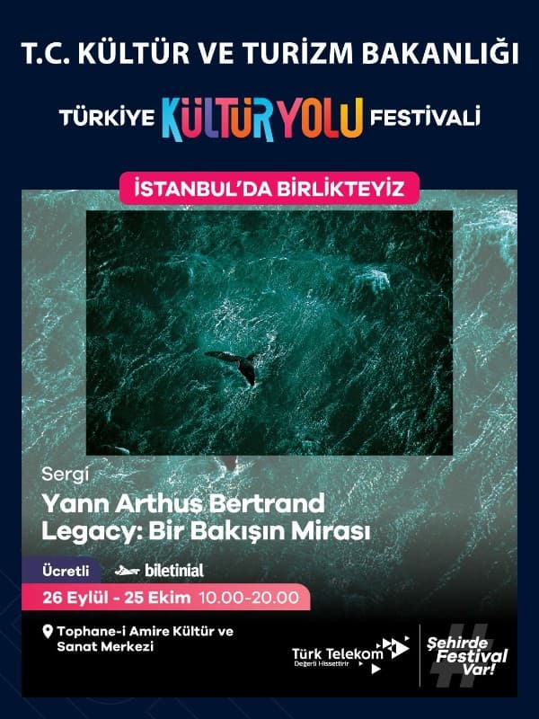 Yann Arthus-Bertrand Legacy: Bir Bakışın Mirası & Helene Schmitz: Botanik Bir Serüven konser afişi