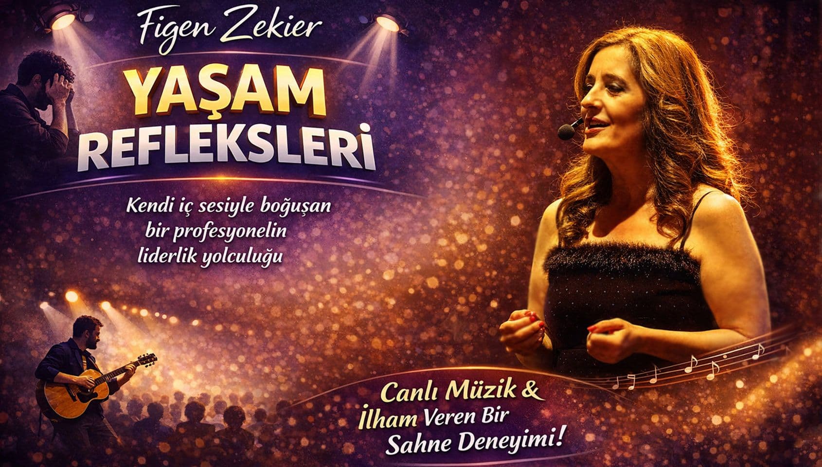 Figen Zekier ile Yaşam Refleksleri tiyatro afişi