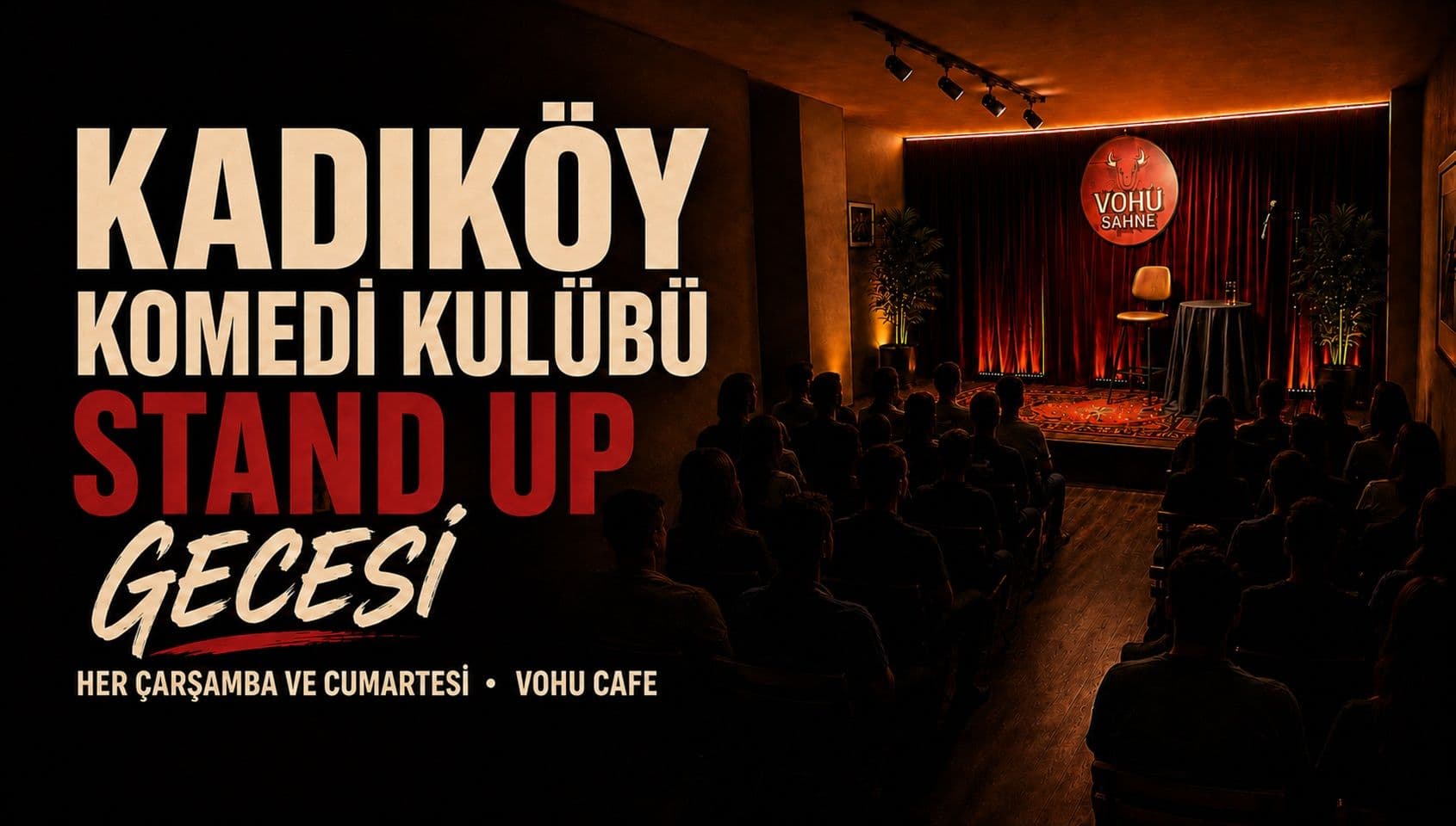 Kadıköy Komedi Kulübü Stand Up Gecesi tiyatro afişi