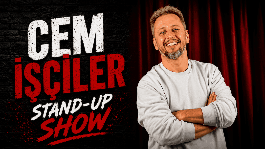 Cem İşçiler Stand Up Gösterisi tiyatro afişi
