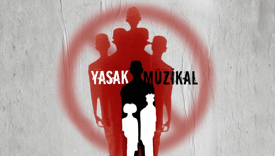 Yasak Müzikal tiyatro afişi